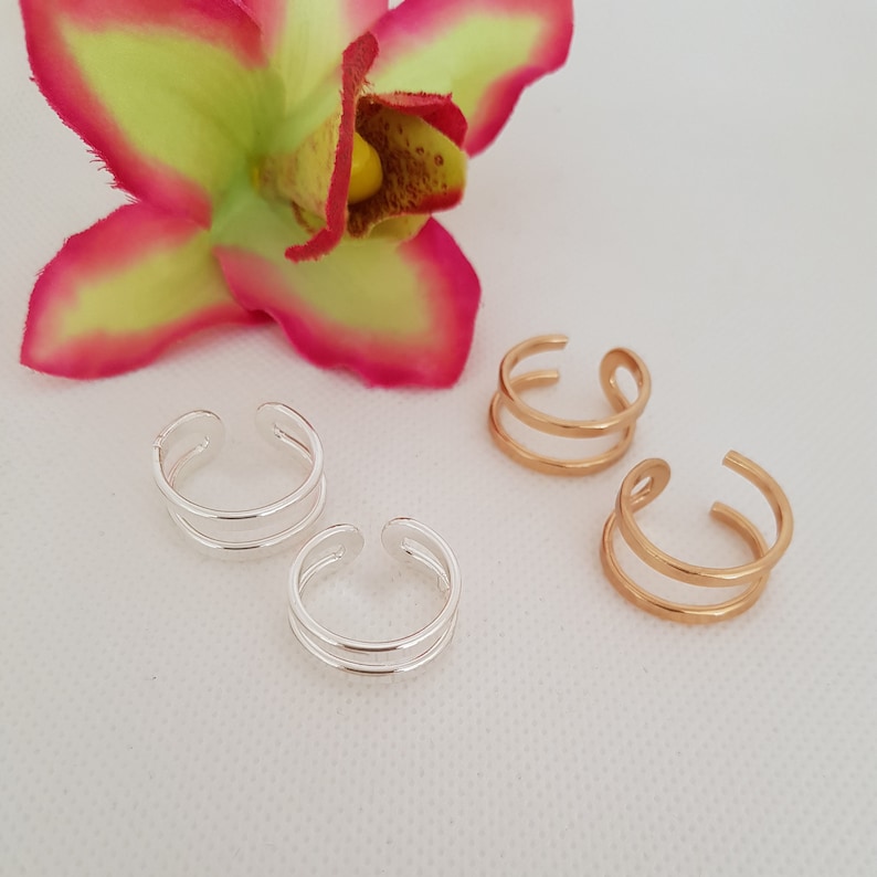 Statement ring double ring adjustable ring stacked ring