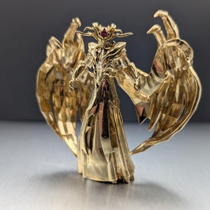 Runescape 3 Figures | Mirror Polished Brass or Stainless Steel