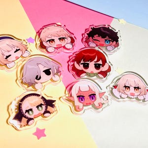 Mini alfinetes de acrílico Dungeon Meshi