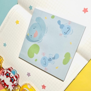Wooper and Quagsire Sticky Note