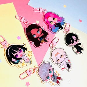 Alien Stage Keychains