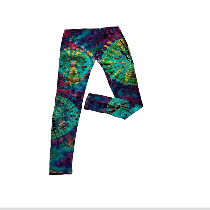 Tie Dye Pattern Print Pattern Women Leggings