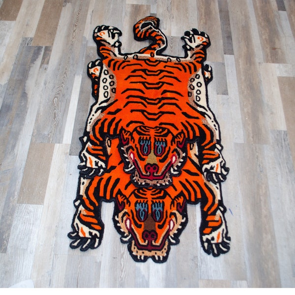 Nepal Tiger Rug Etsy