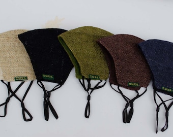 Handmade Hemp Face Mask with filter | Unisex | Reusable - Washable Face Mask | Breathable - Double layer | One Size - Hemp Material