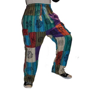 Nepal Yoga Pants Traditional Patchwork Pants Trouser Pants | Etsy