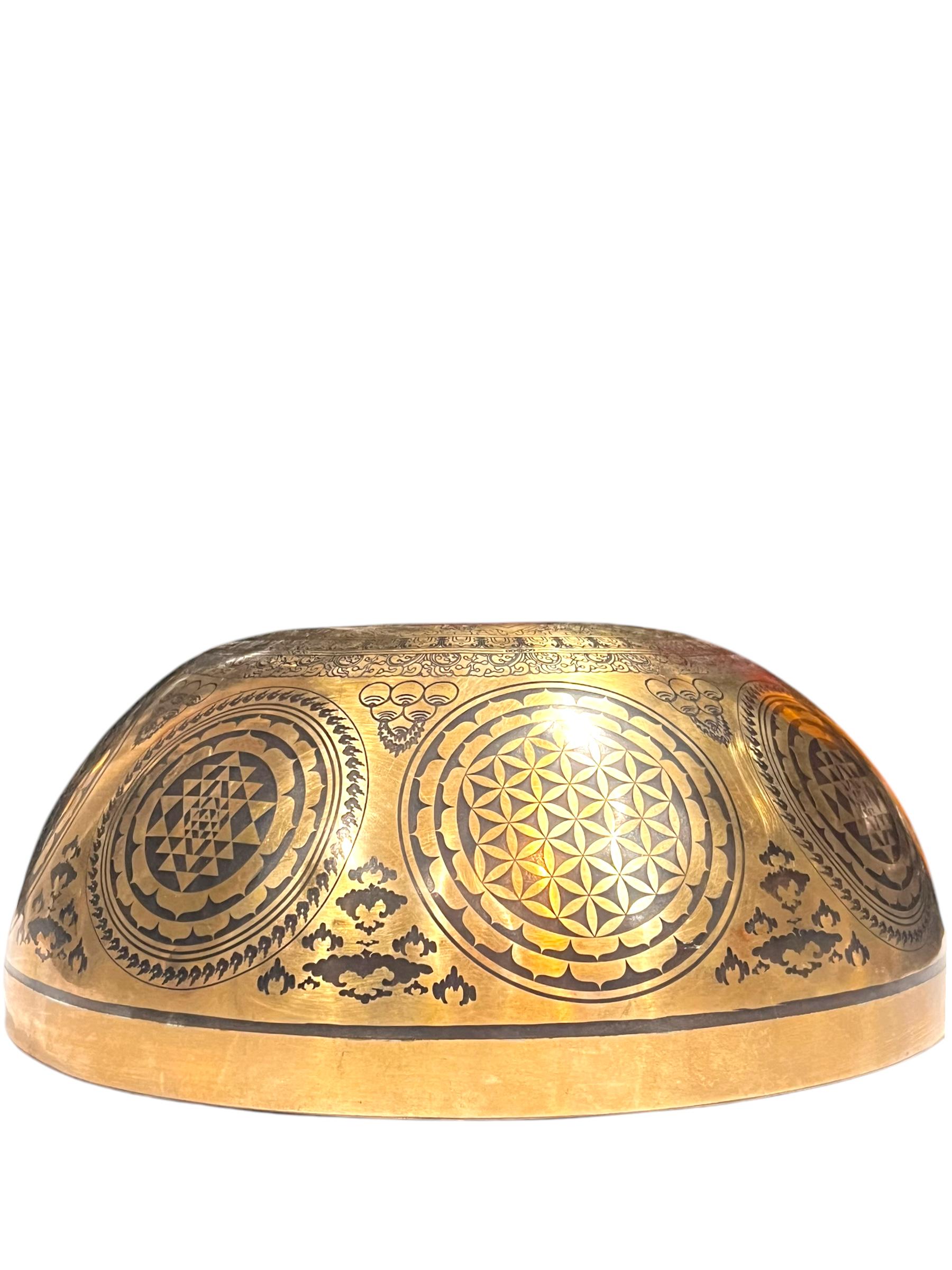 Tibetan Singing Bowl Set With Mallets – Handmade In Nepal – Meditation & Sound Healing