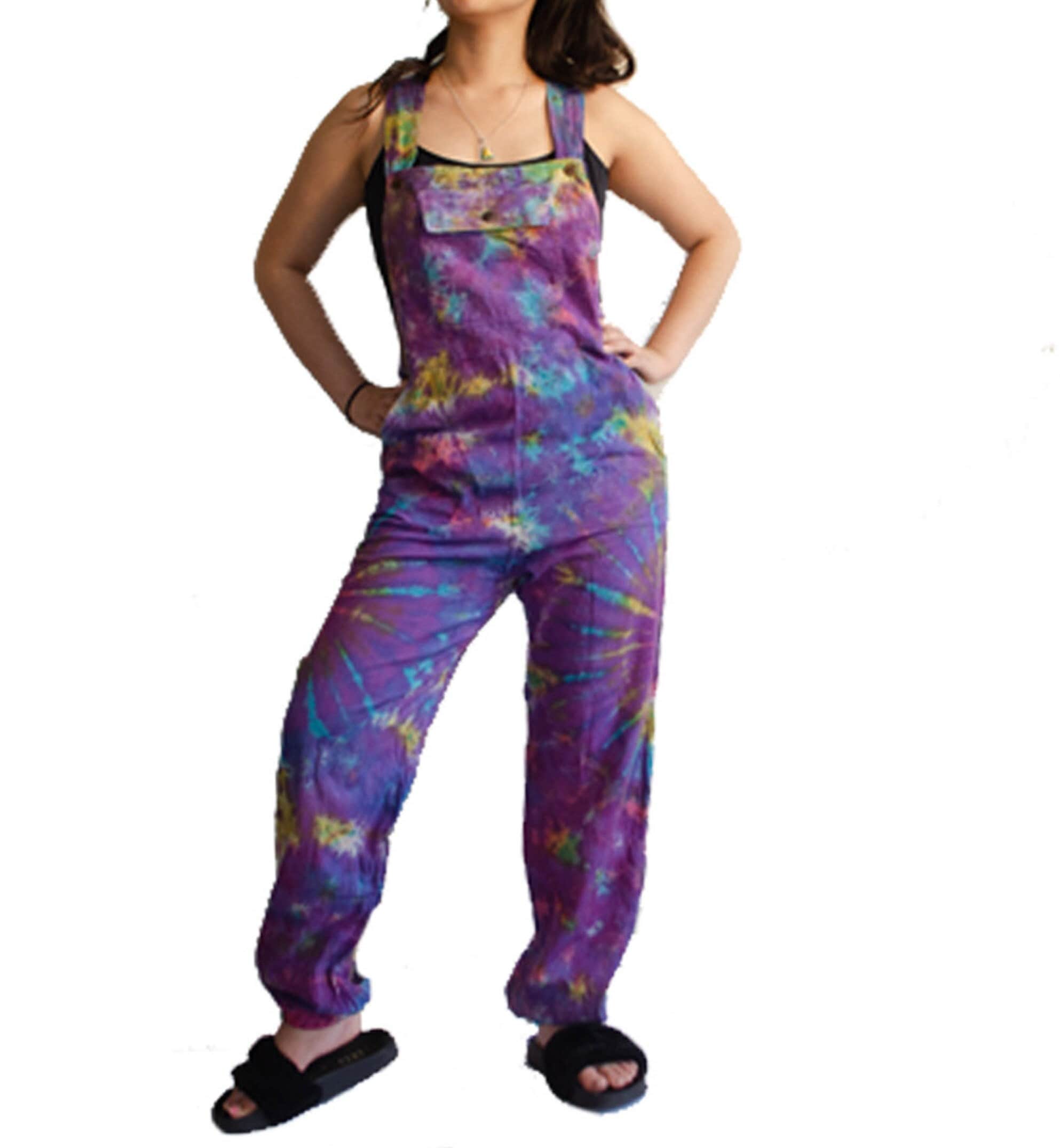 Purple hotsell denim overalls