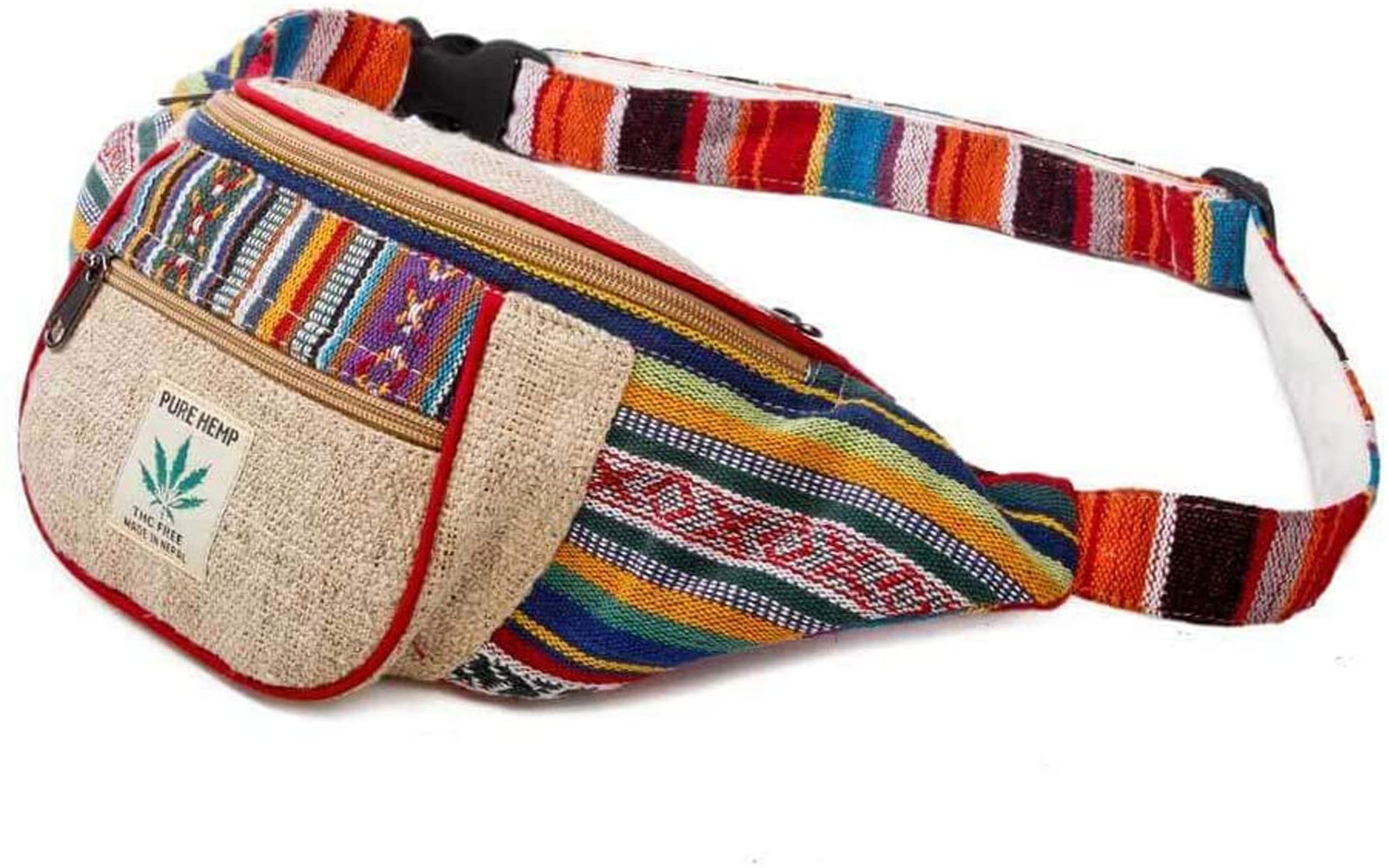 Himalayan Fashion Hemp Fanny Pack Nepal Handmade Hemp Etsy