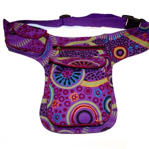Handmade Cotton Fanny Pack Money Belt
