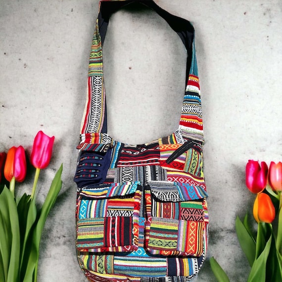 Patchwork Gheri Cotton Hippie Bag 