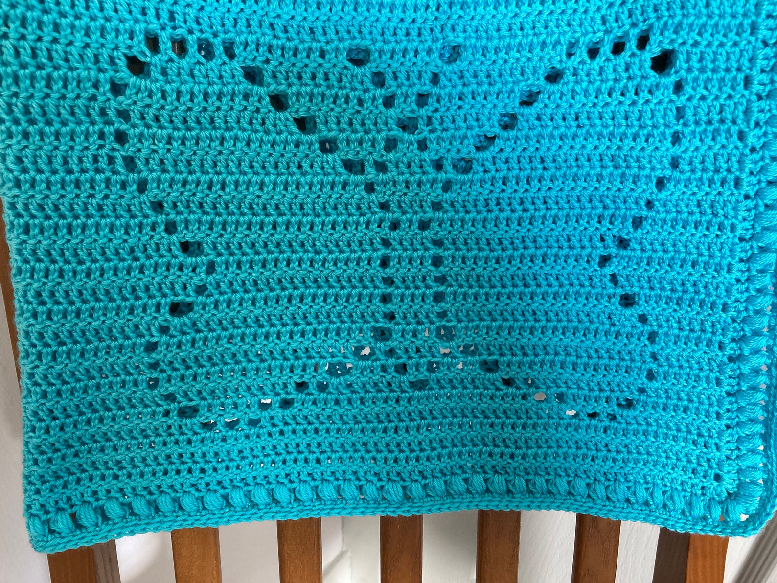 Butterfly Filet Crochet Pattern blanket afghan baby - Etsy France