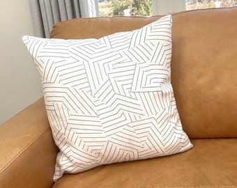 Schumacher Deconstructed Stripe Pillow Cover
