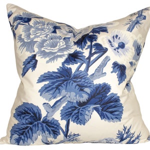 Schumacher Pyne Hollyhock Pillow Cover