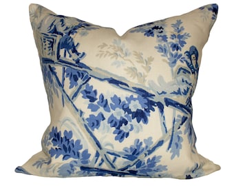 Schumacher Plaisirs De La Chine Pillow Cover