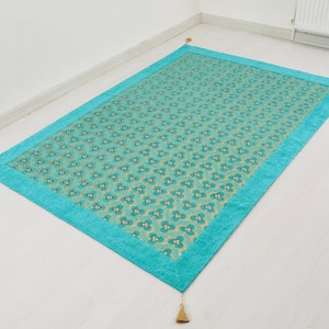 Türkische Jacquard Tagesdecke, Doppel- & Einzelgröße 17x11,5, Tigeraugenmusterstoff, dekorativer Überwurf, Tagesdecke, Tagesdecke