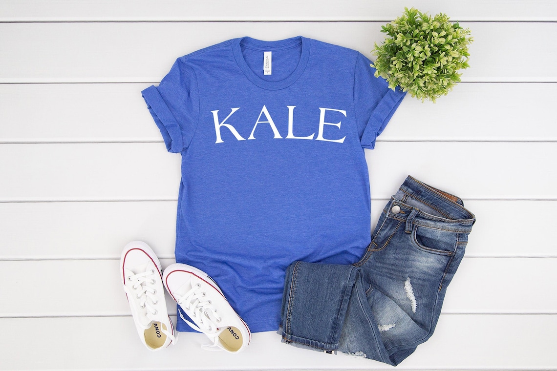 Kale Shirt Kale University Tshirt vegan Tee Kale Tshirt Etsy
