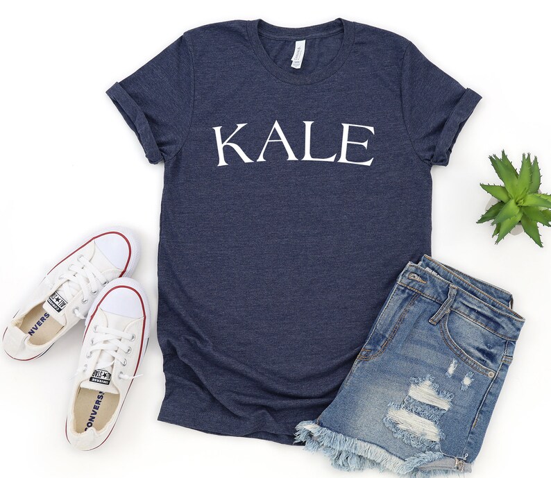 Kale Shirt Kale University Tshirt vegan Tee Kale Tshirt Etsy