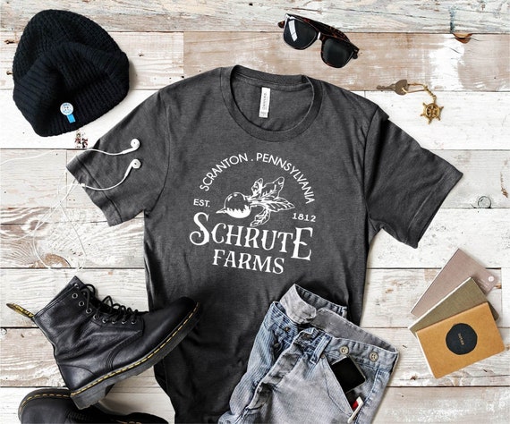 Schrute Farms Unisex Sweatshirt The Office Dwight Shrute Funny Farming Beets