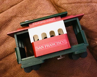 San Francisco Co Music Box ~ Caboose