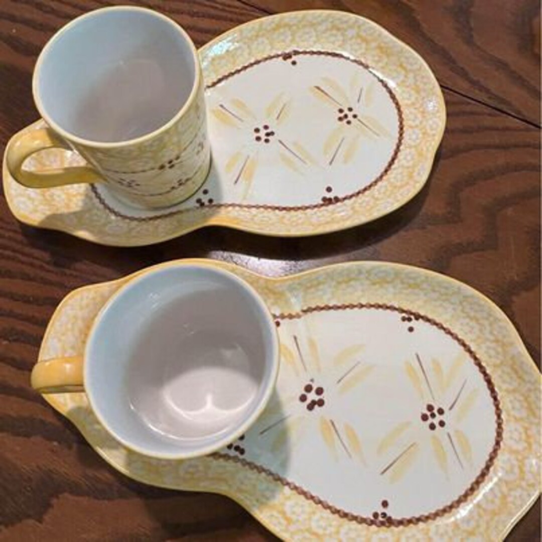 QVC Temptations Coffee Set / Mugs Old World Etsy