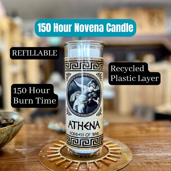 Athena Candle Etsy