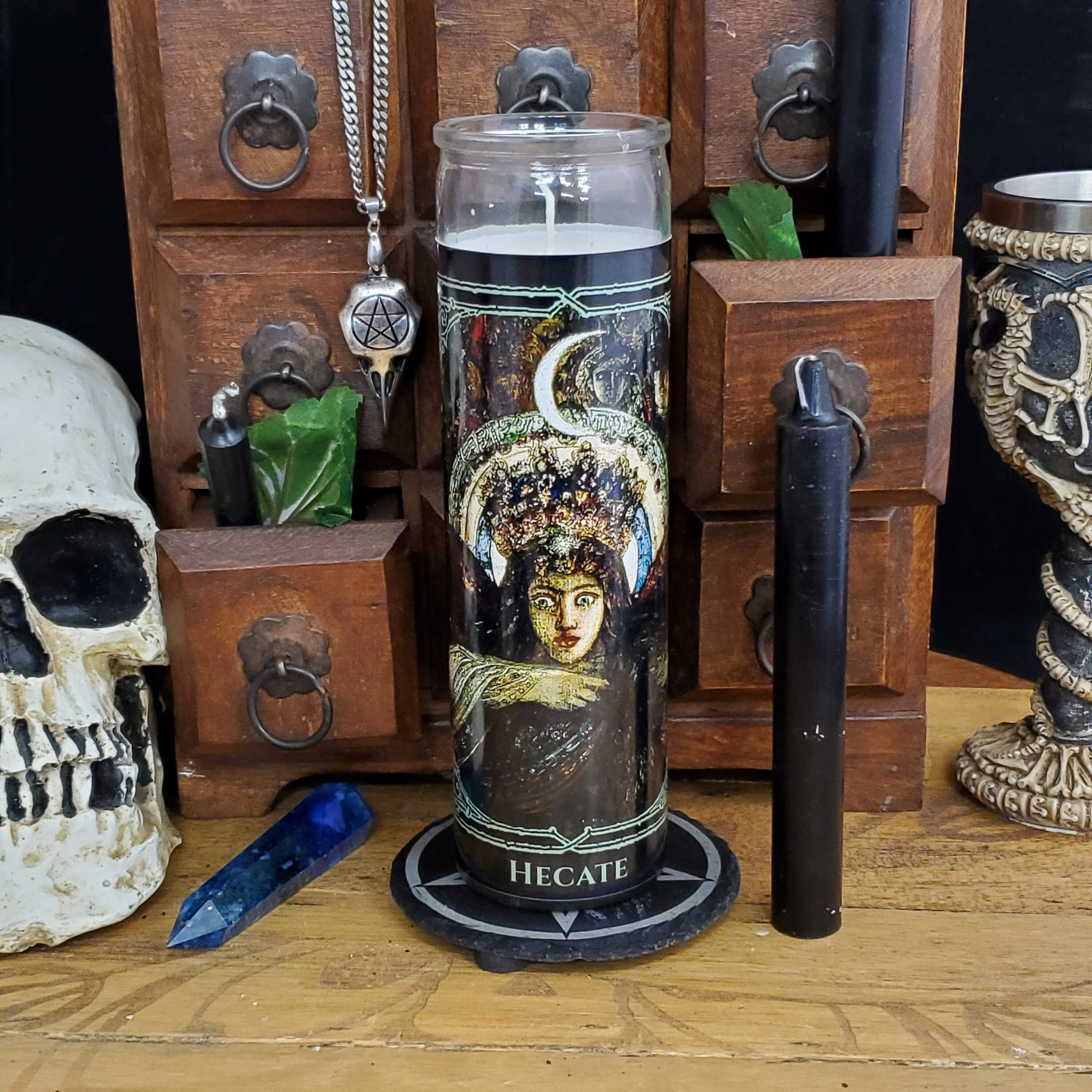 Hecate Demon Novenas Candle 110 Hour Etsy Canada