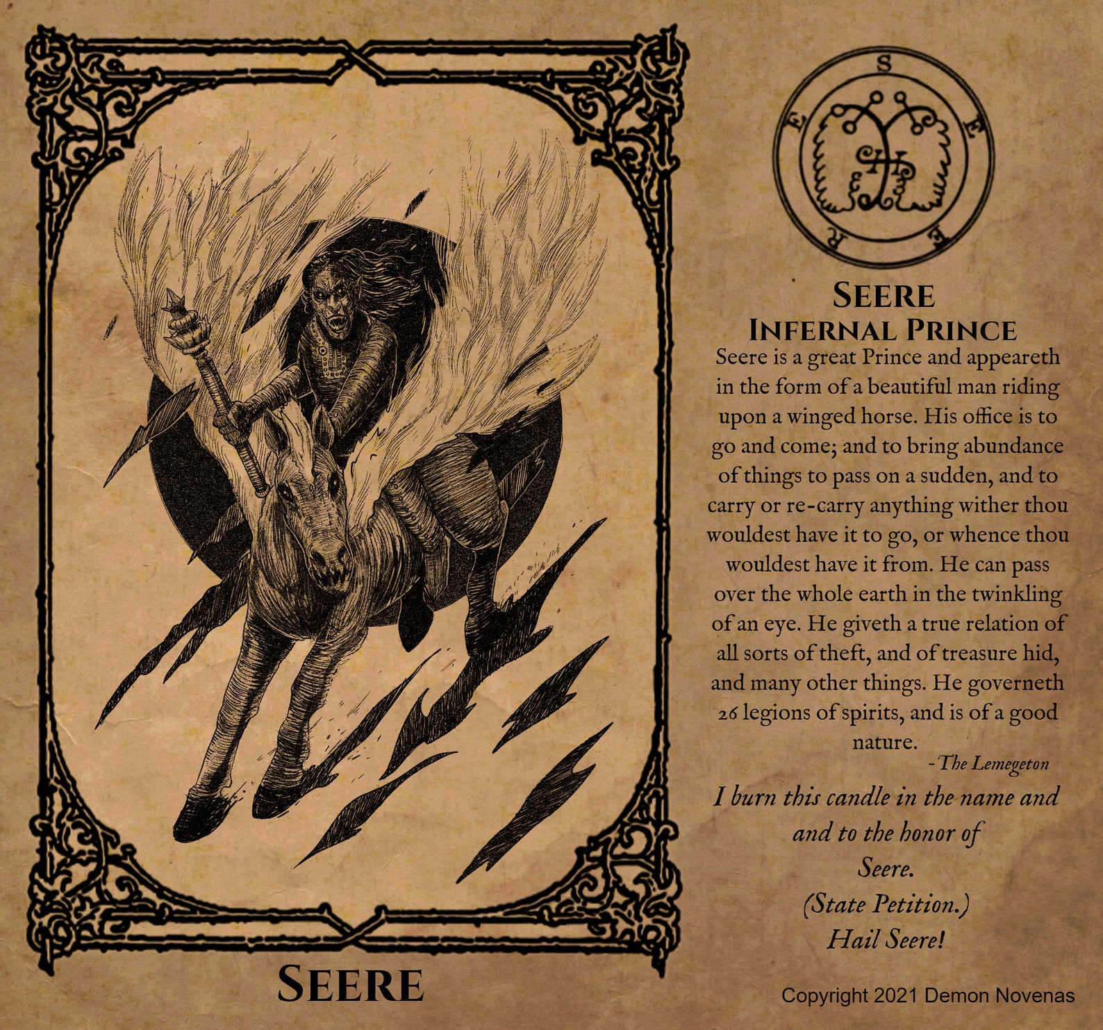 Seere 110 Hour Demon Novenas Etsy Il 1588xN.3207661195 Ih3y