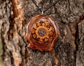 Large Amethyst Pinecone Pendant