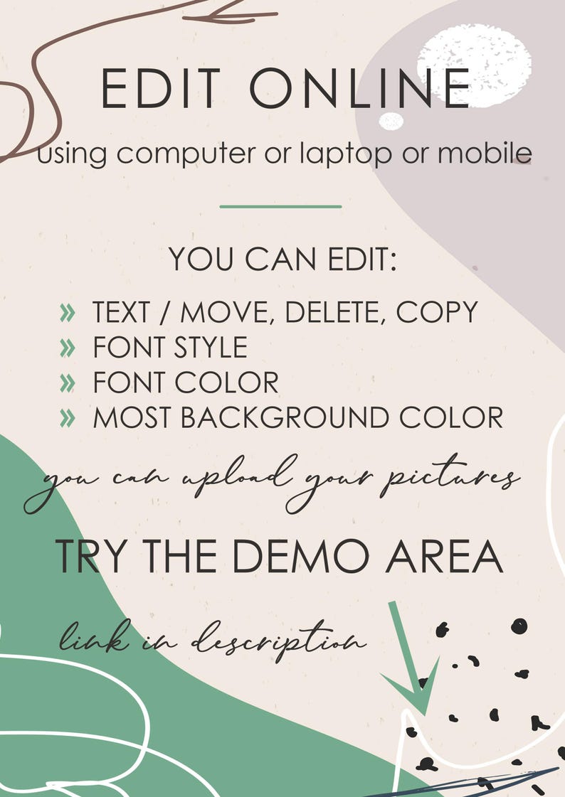 a poster with some type of writing on it