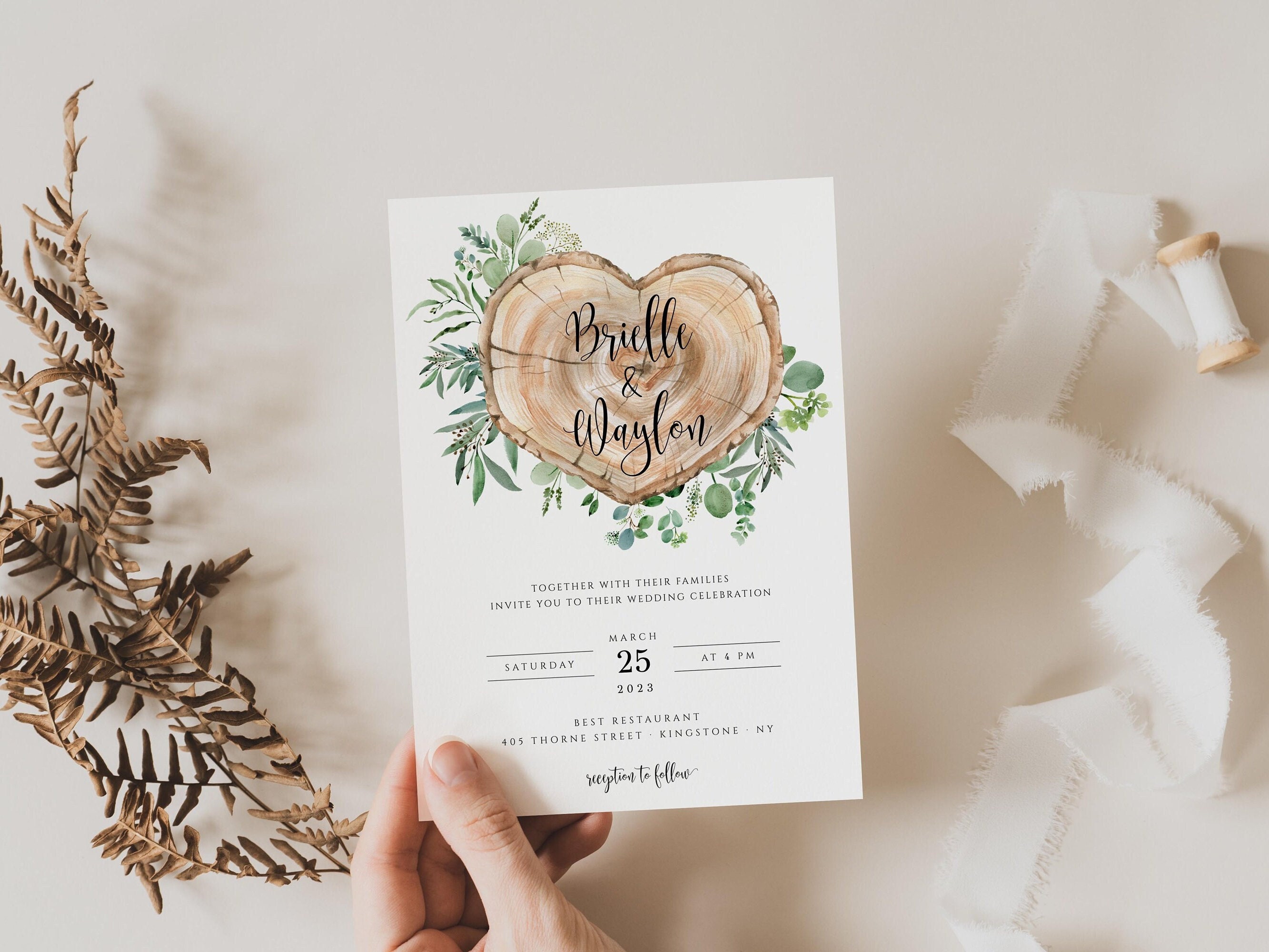 RUSTIC WEDDING Digital Paper / Rustic Wedding Printable Paper