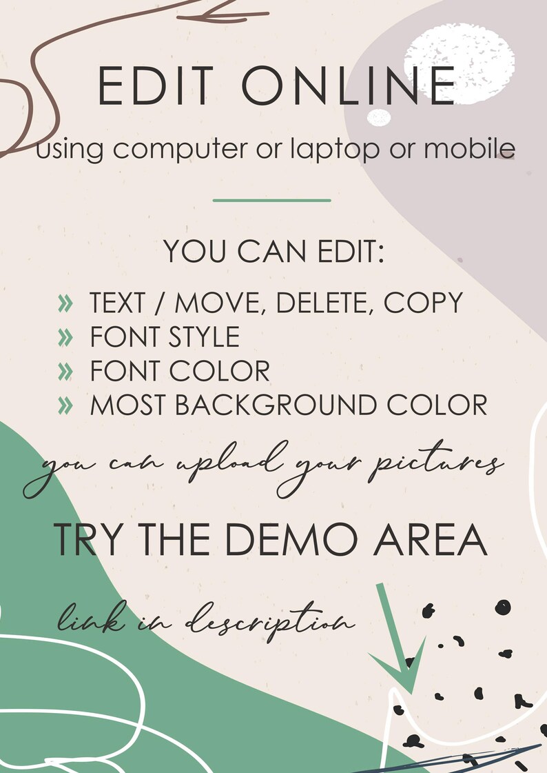 a poster with some type of writing on it