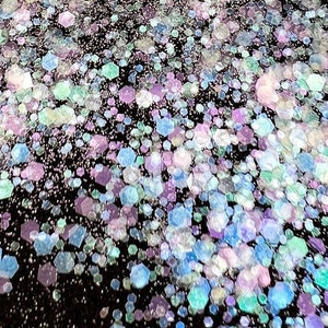 Aurora Blend - Iridescent Biodegradable Glitter - Face and Body Glitter - 100% Plastic Free Glitter