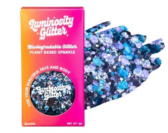 Glam Vamp Glitter Blend - Festival Eco-Friendly Glitter Makeup for Face, Body, Hair & Nails