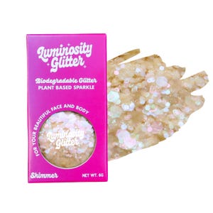 Aurora Opal Eco Glitter – iriserende, plantaardige glans (biologisch afbreekbaar)