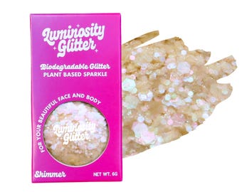 Aurora Opal Eco Glitter – Iridescent Plant Based Shimmer (Biodegradable)