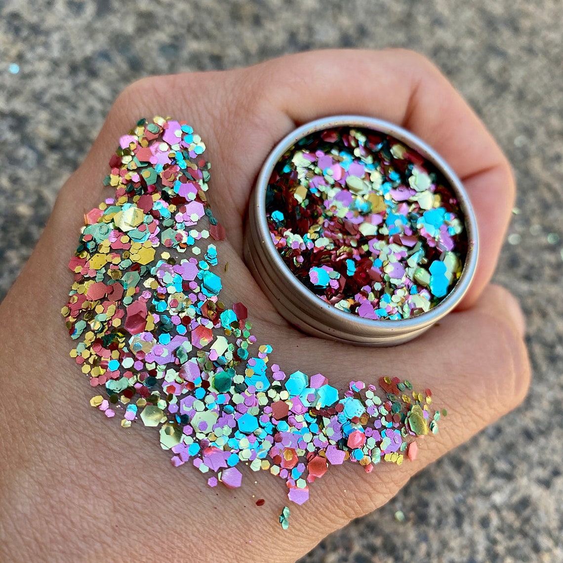 Secret Garden Blend Biodegradable Glitter Eco Glitter for Etsy
