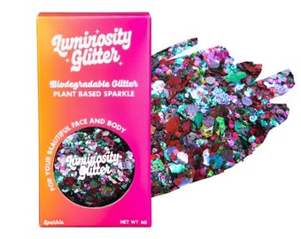 Witches Brew Biodegradable Glitter - Holographic Face, Body, Nail Art - Glitter Makeup