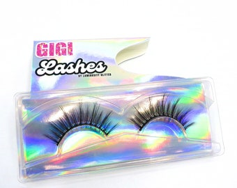 Gigi Lashes - Strip Lashes - Faux Mink Strip Lashes - Eyelash Pair by Luminosity Glitter
