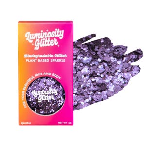 Purple Rain Biodegradable Glitter – Plant Based Sparkle For Face and Body