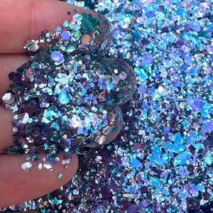 Winter Wonderland Eco Glitter: Biodegradable Cosmetic Makeup, Face & Body
