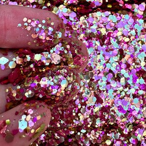 Diva Eco Glitter Blend: Biodegradable Cosmetic Glitter Makeup