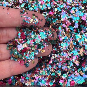 Rainbow Smash Eco Glitter: Biodegradable Cosmetic Glitter Mix