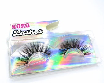 Koko Lashes - Strip Lashes - Faux Mink Strip Lashes - Eyelash Pair by Luminosity Glitter