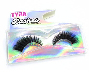 Tyra Lashes - Strip Lashes - Faux Mink Strip Lashes - Eyelash Pair by Luminosity Glitter