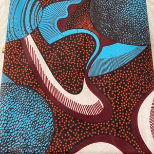 Ankara Fabric 6 Yards: Soft Polycotton African Print for Sewing & Crafts