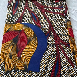 Ankara Fabric: Soft Polycotton African Print, 6 Yards