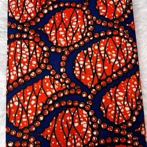 Premium Ankara  African Print Fabric  6 Yards 100% Cotton Wax Print,Bold Bright Pattern,UK Fabric Supplier Great for Sewing & Dressmaking