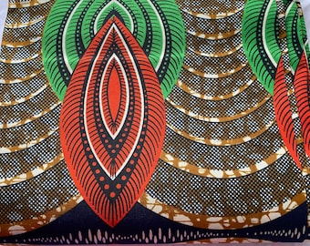 Ankara Fabric: Soft Polycotton African Print, 6 Yards
