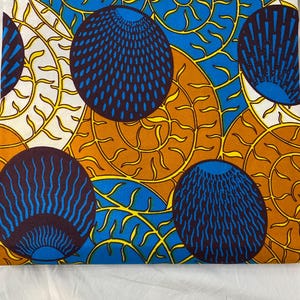 Ankara Fabric: Soft Polycotton African Print, 6 Yards