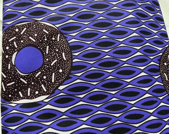 Soft Double sided Ankara Fabric by 6 Yards, African Fabric For Ankara Outfits - Colourful African Print Fabric - Ankara Interior Design